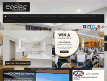 Tablet Screenshot of empireproperty.com.au